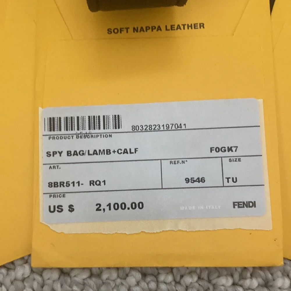 FENDI Spy Bag, brown. - Picture 9 of 12